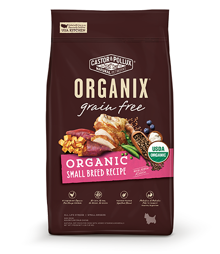 [ORGANIX-狗糧]有機犬糧｜無穀物小型成犬配方｜4lb｜(代訂)