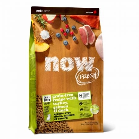 [Now Fresh-狗糧]無穀物｜小型犬｜幼犬配方｜火雞+三文魚+鴨｜22lb｜(代訂)