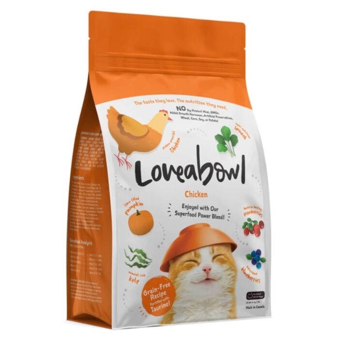 [Loveabowl-貓糧]無穀物走地雞肉｜全貓｜4.08kg｜(代訂)