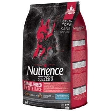 [Nutrience-狗糧]SubZero系列｜凍乾脫水鮮牛肝｜無穀物紅肉 海魚(小型犬)配方｜11lb｜(代訂)