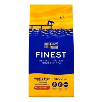 [Fish4Dog]Finest系列｜成犬｜深海魚(白魚)配方｜細粒｜1.5kg