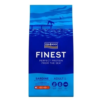 [Fish4Dog]Finest系列｜成犬｜沙甸魚配方｜細粒｜12kg｜(代訂)
