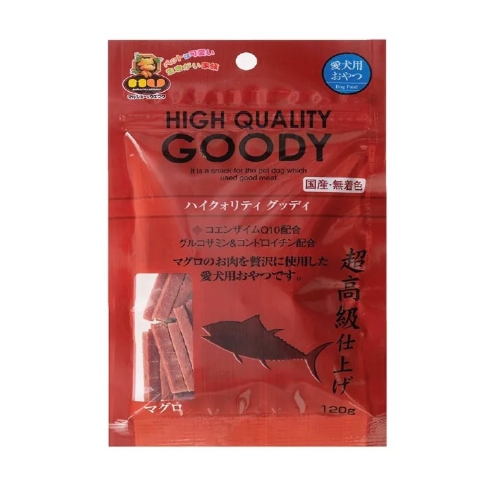 [Marujyo-狗小食]超高級優質吞拿魚肉條｜120g｜(日本製)