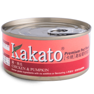 [KAKATO]天然鮮食罐(貓狗)｜雞肉+南瓜｜70g｜(湯汁肉絲)