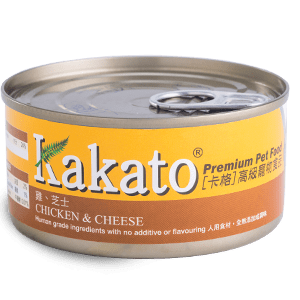 [KAKATO]天然鮮食罐(貓狗)｜雞肉+芝士｜170g｜(湯汁肉絲)