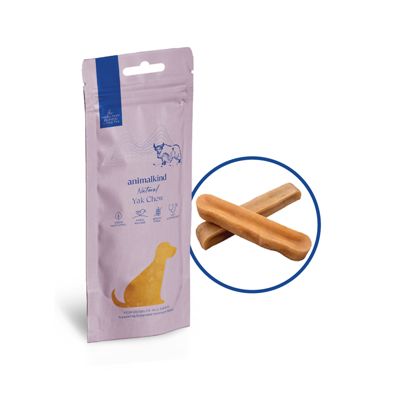 [Animalkind]狗用｜天然喜馬拉雅芝士骨｜Yak Chew｜Medium (Around 60g/stick)｜2pcs