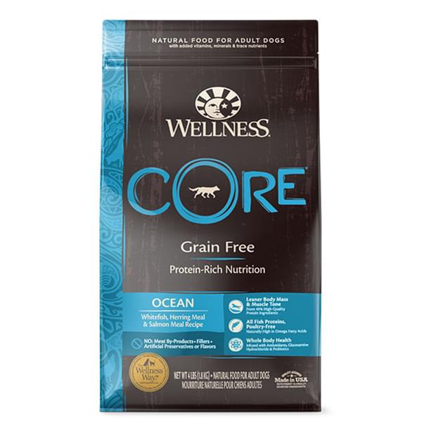 [Wellness-狗糧]CORE® 無穀物系列｜海洋魚配方12lbs (代訂)