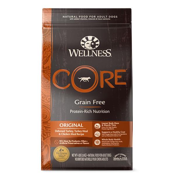 [Wellness-狗糧]CORE® 無穀物系列｜ 雞肉火雞配方24lbs