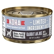 [KOHA-貓罐]單一蛋白低敏系列｜96% 兔肉｜3oz｜(肉醬/主食)｜加拿大製