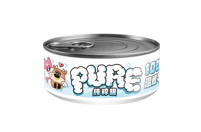 [Couch Potato-貓罐]Pure 純粹主食罐｜單一溫體純牛肉(藍)｜80g｜(慕絲/主食)｜台灣製