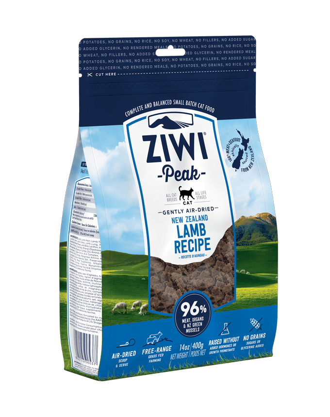 [ZiwiPeak-貓糧]風乾肉片糧｜羊肉配方｜1kg