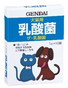 [Gendai]日本現代製藥｜乳酸菌腸胃粉(貓狗)｜1g*10包