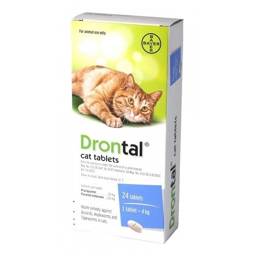 [Bayer拜耳]Drontal Cat (TABLETS)｜貓用杜蟲藥片｜散裝1粒