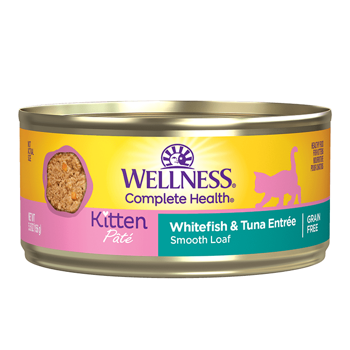 [Wellness-貓罐]Complete Health™ Pâté系列｜幼貓專用配方(白魚+吞拿魚)｜(肉醬/主食)｜3oz