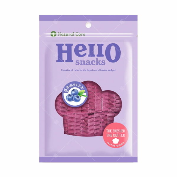 [Natural Core]Hello Snack｜藍莓鴨肉條｜100g｜韓國製