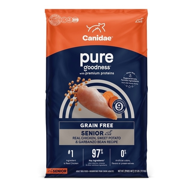 [Canidae-狗糧]Pure Goodness｜無穀物老犬配方｜22lb｜(代訂)