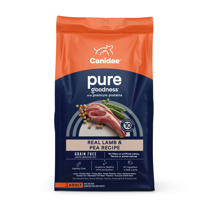 [Canidae-狗糧]Pure Goodness｜無穀物元素成犬配方｜(羊肉,甜薯)｜12lb｜(代訂)