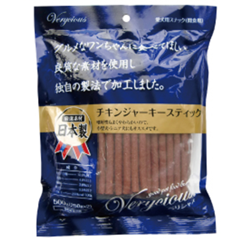 [Asuku-狗小食]日本產雞肉長條｜500g｜(內含250g*2包)｜ (日本製)