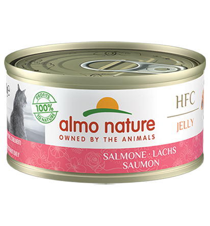 [Almo Nature]HFC Jelly系列｜三文魚｜Salmon｜(啫喱肉絲)｜70g