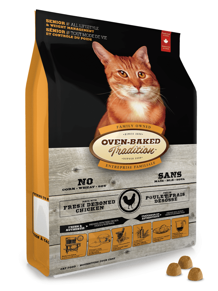 [Oven-baked]低卡老貓糧｜高齡貓或體重控制配方｜2.5lb