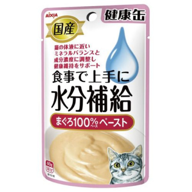 [Aixia]水分補給健康包系列｜吞拿魚醬｜40g｜(慕絲)｜(KZJ-1)｜日本製