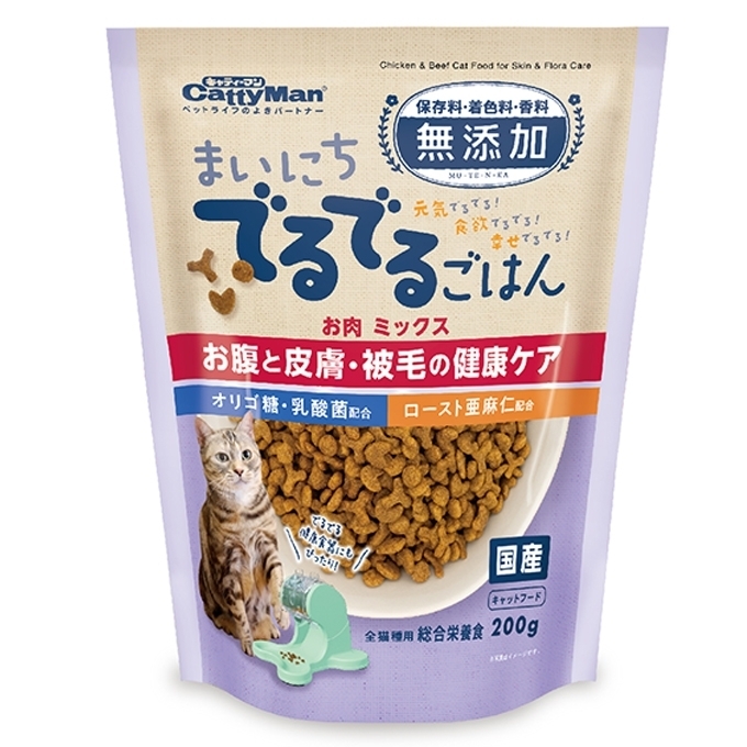 [Cattyman]乳酸菌貓餅貓糧｜雞肉+牛肉味｜皮膚及毛髮健康｜200g｜日本製｜(代訂)