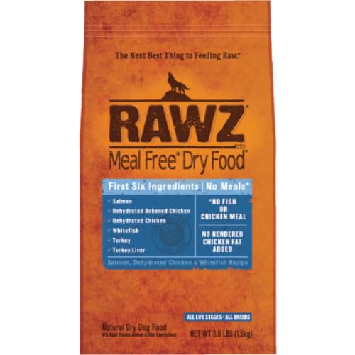 [RAWZ-狗糧]無穀物｜三文魚、脫水雞肉及白魚｜(全犬)｜3.5lb｜(代訂)