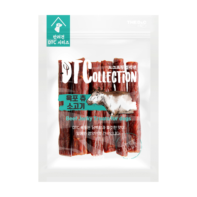 [The Dog-狗小食]DTCollection系列｜粗條牛肉乾｜100g｜韓國製