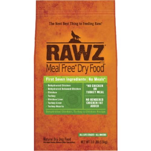 [RAWZ-狗糧]無穀物｜脫水雞肉、火雞肉及雞肉｜(全犬)｜ 3.5lb｜(代訂)