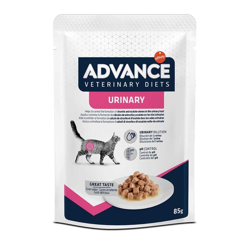 [ADVANCE]處方貓濕包｜泌尿專用｜Urinary｜85g｜(濃湯肉粒/主食)