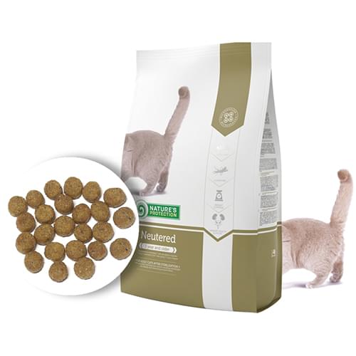 [Nature’s Protection-貓糧]成貓｜絕育及體重控制配方｜Sterilised｜400g｜(代訂)