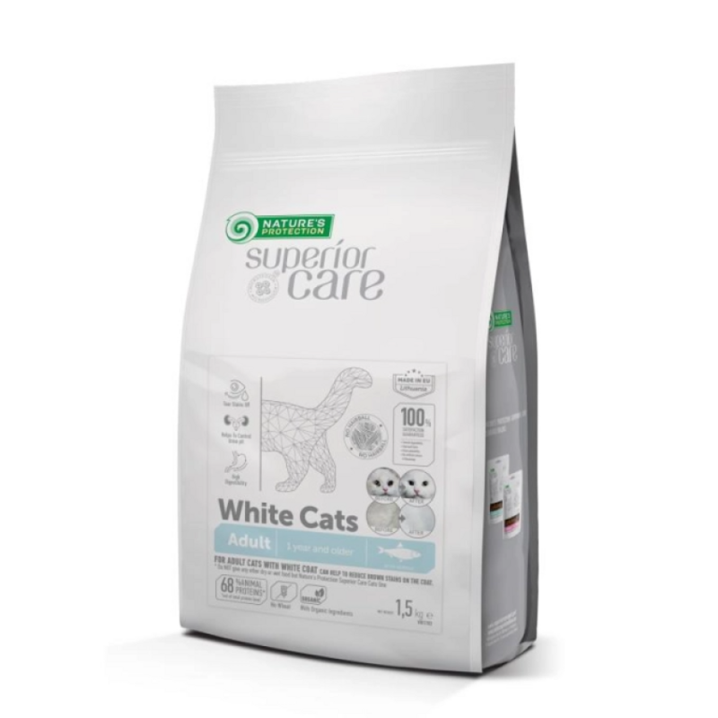 [Nature’s Protection-貓糧]成貓｜去淚痕｜無穀白貓配方｜(鯡魚)｜White Cat｜1.5kg｜(代訂)