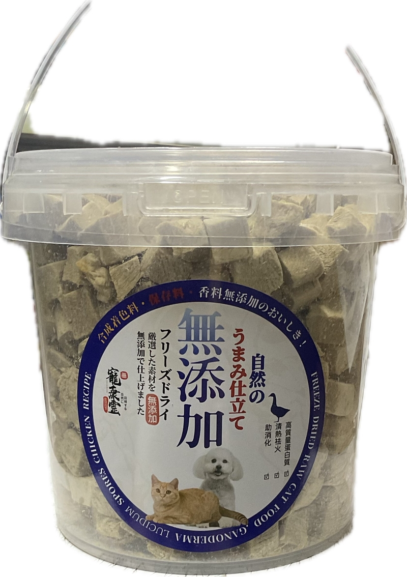[Petgreen寵康靈]天然凍乾鴨肉粒(貓狗)｜180g