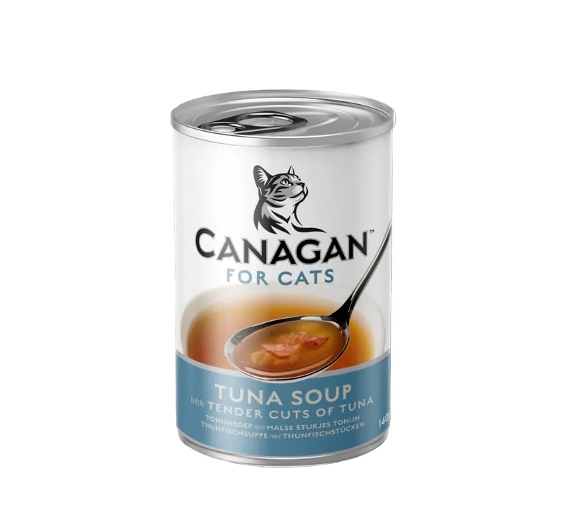 [Canagan-貓罐]新鮮慢煮營養補水湯｜吞拿魚湯｜Tuna Soup｜140g｜(純湯)