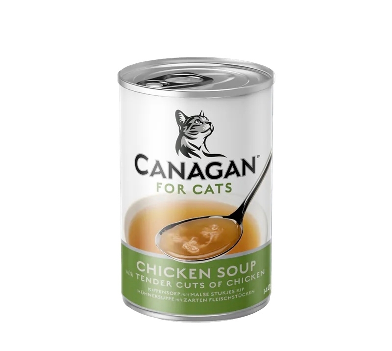 [Canagan-貓罐]新鮮慢煮營養補水湯｜雞肉湯｜Chicken Soup｜140g｜(純湯)