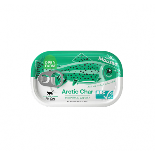[Open Farm]滋味糧伴慕斯(貓)｜北極紅點鮭魚配方｜Arctic Char｜ 3.17oz｜英國製
