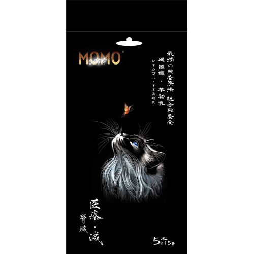 [MOMOCARE 萌寵守護]貓功能性主食肉泥條 ｜暹羅鱷+羊初乳｜【腎臟】｜15g x 5本｜台灣製