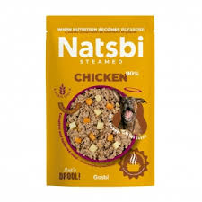 [Natsbi]Steamed蒸煮主食營養濕包(狗)｜雞肉配方｜Chicken｜ 200g｜(肉醬/主食)｜西班牙製