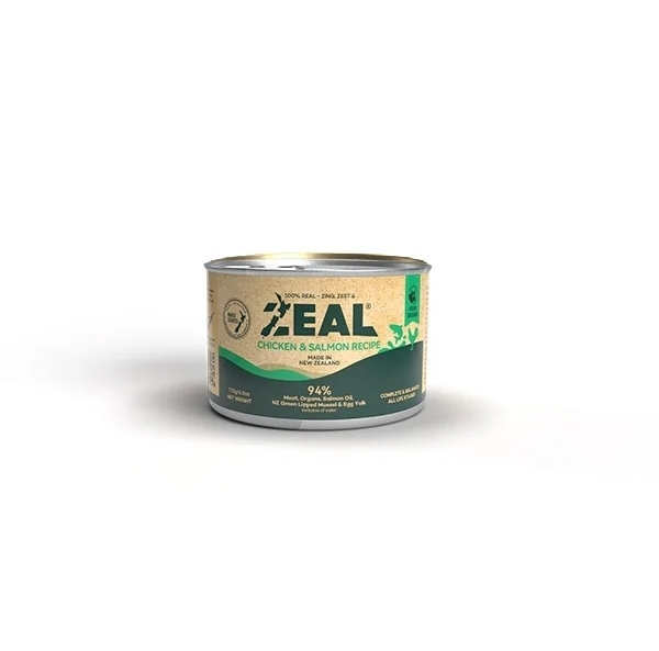 [Zeal]無穀物鮮肉罐(狗)｜雞肉x皇帝三文魚｜Chicken & Salmon｜170g｜(肉醬/主食)｜紐西蘭製｜(NP164)