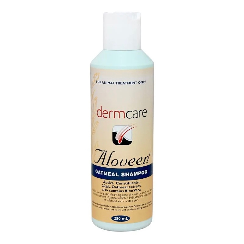 [Dermcare]Aloveen 三條毛｜燕麥蘆薈強效洗毛液(貓狗)｜250ml