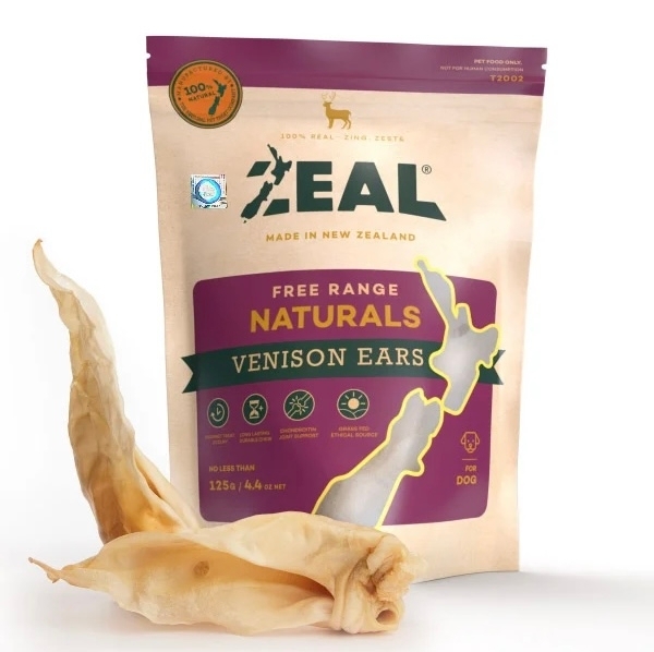 [Zeal]紐西蘭鹿耳｜Venison Ears ｜125g｜(NP002)