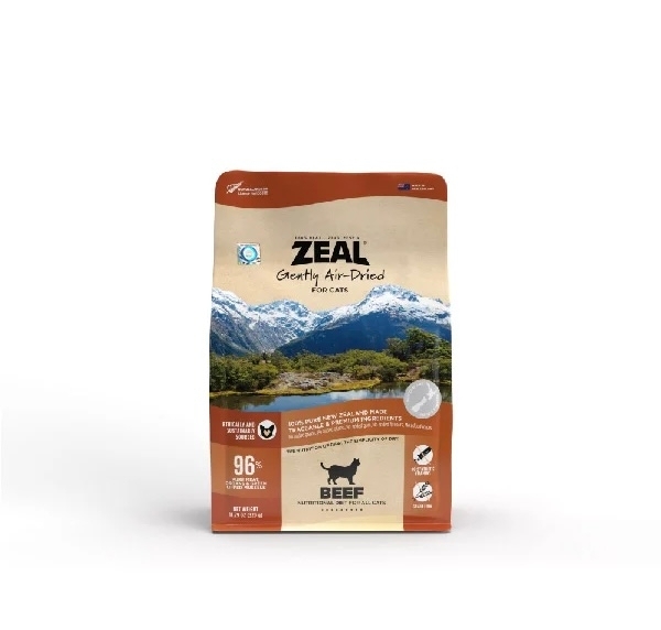 [Zeal]風乾無穀物鮮肉糧(貓)｜牛肉配方｜Air-Dried Beef Recipe｜320g｜(紐西蘭)