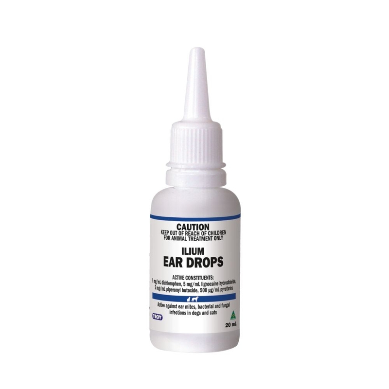 [ilium]殺菌治療耳蟎耳油(貓狗)｜Ear Drops｜20ml