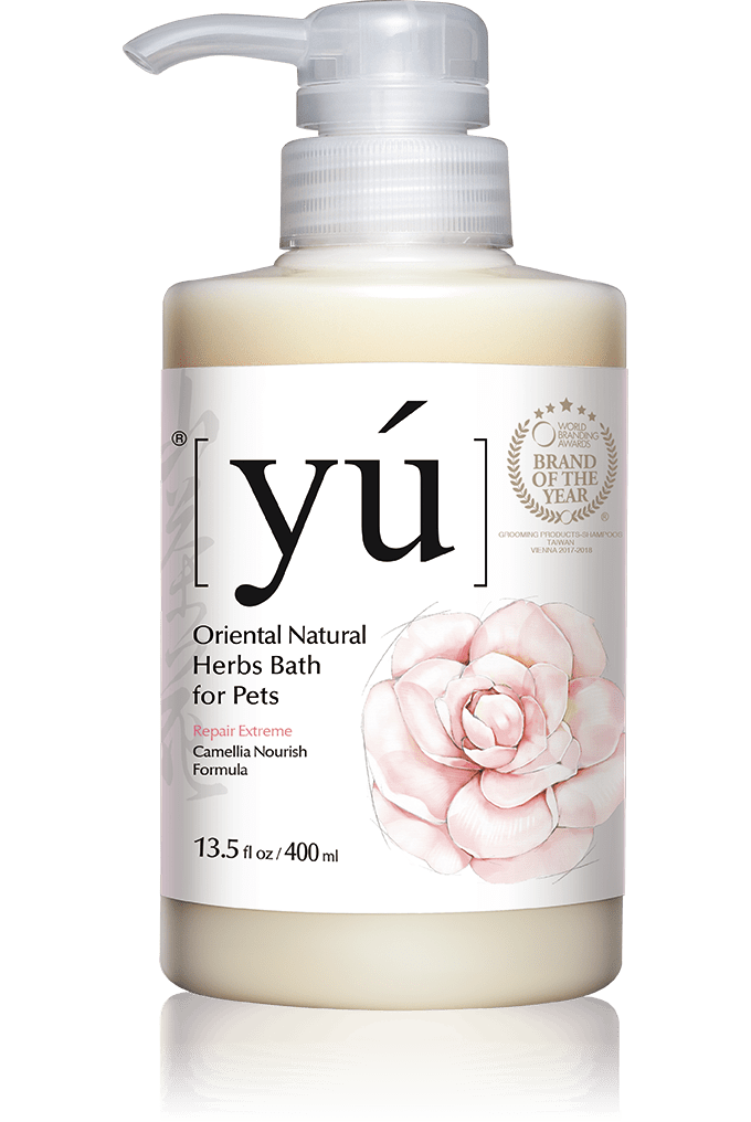 [YU東方森草]天然草本洗毛液(貓狗)｜櫻花亮瑩配方｜400ml｜(台灣製)