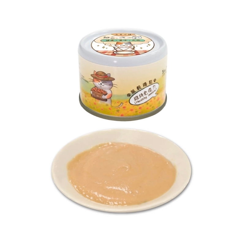 [吶一口-貓罐]無穀物｜鮮嫩鮭魚(三文魚)｜維持免疫力｜60g｜(慕絲/主食)