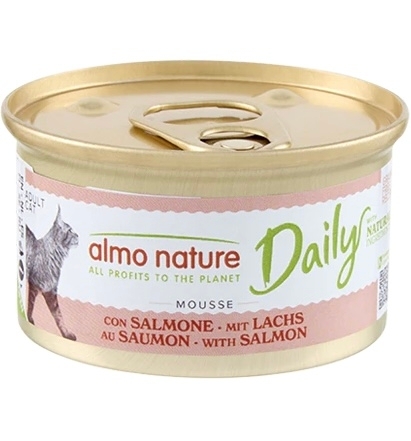 [Almo Nature-貓罐]Daily Mousse主食系列｜三文魚｜(肉泥慕絲/主食)｜85g｜意大利製