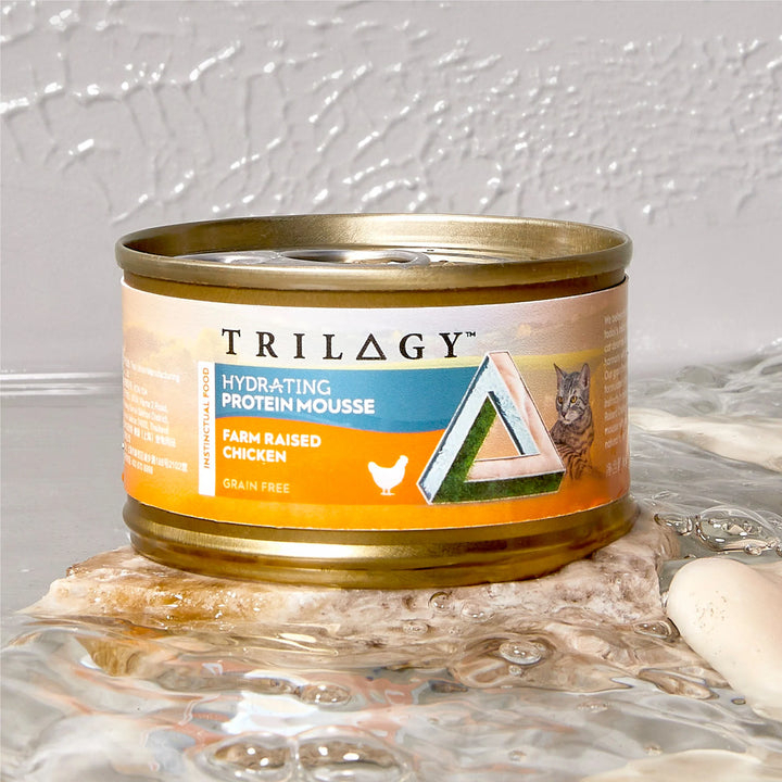 [Trilogy-貓罐]無穀物補水慕斯主食罐｜成貓｜農場飼養雞肉｜85g｜(慕絲/主食)