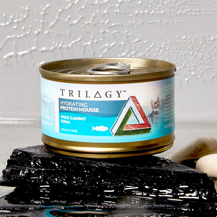 [Trilogy-貓罐]無穀物補水慕斯主食罐｜幼貓｜野生吞拿魚｜85g｜(慕絲/主食)