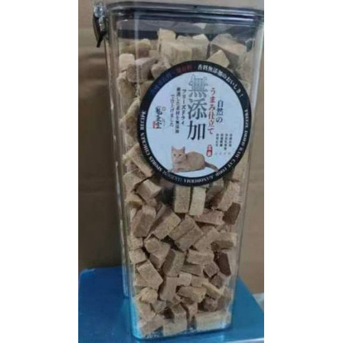 [Petgreen寵康靈]凍乾肉粒主食貓糧｜雞肉配方｜300g｜(桶裝)