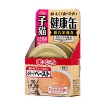 [Aixia]子貓健康罐｜幼貓綜合營養配方｜吞拿魚｜40g｜(慕絲/日本主食)｜(KCK-4)